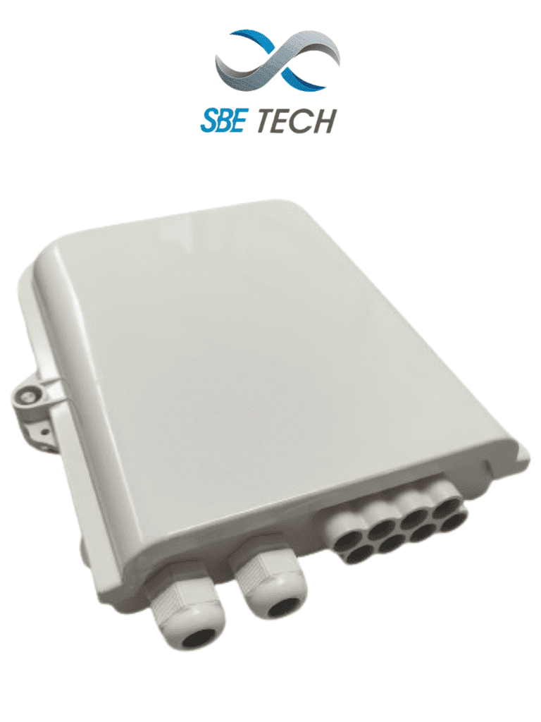 [SBE-CDEXTFTTX2X8NL] SBE TECH SBE-CDEXTFTTX2X8NL - Caja de distribución para FTTX para exterior 2 x 8 IP65