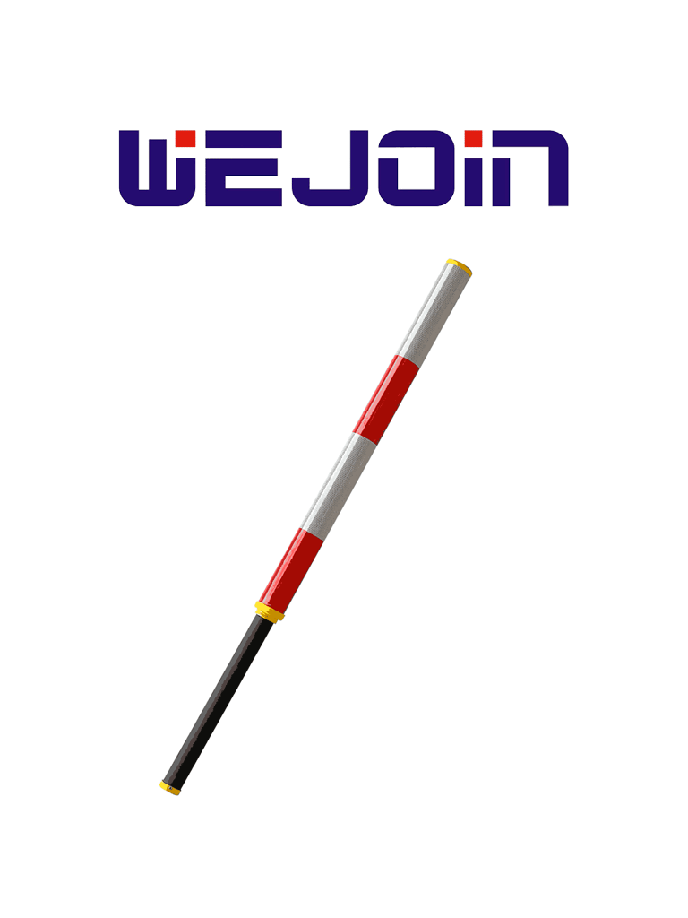 [WJRCFBM3] WEJOIN WJRCFBM3 - Brazo Recto Redondo de 3 metros / Fibra de Carbono / Cubierta de Esponja con Franjas Reflejantes / Sistema Abatible