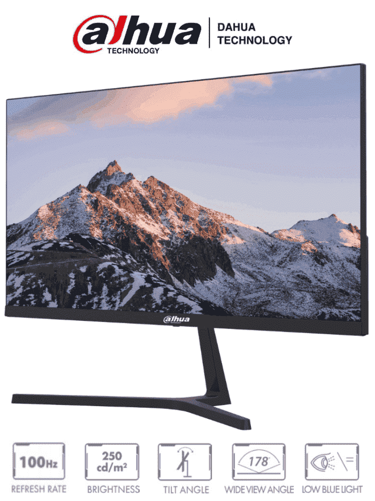 [DHI-LM22-B200S] DAHUA DHI-LM22-B200S - Monitor de 21.45 Pulgadas/ Ultra Delgado/ 1920×1080/ Angulo de Visualización de 178 Grados/ Altavoces Integrados/ HDMI&VGA/ Diseño de Micro Bisel/