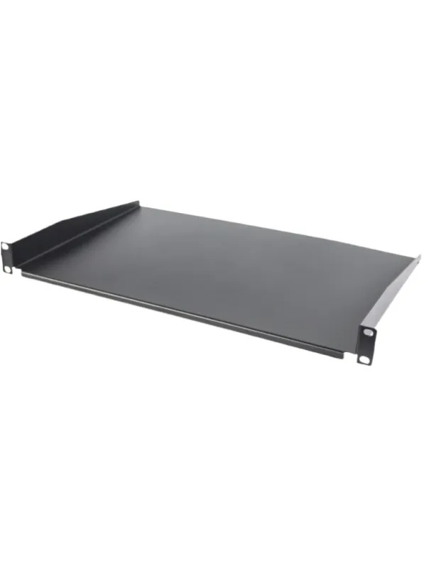 SBE TECH  C19141U -  Charola para rack fija de 19 pulgadas de ancho  x 35.56 cm profundidad / 1UR / Color negro