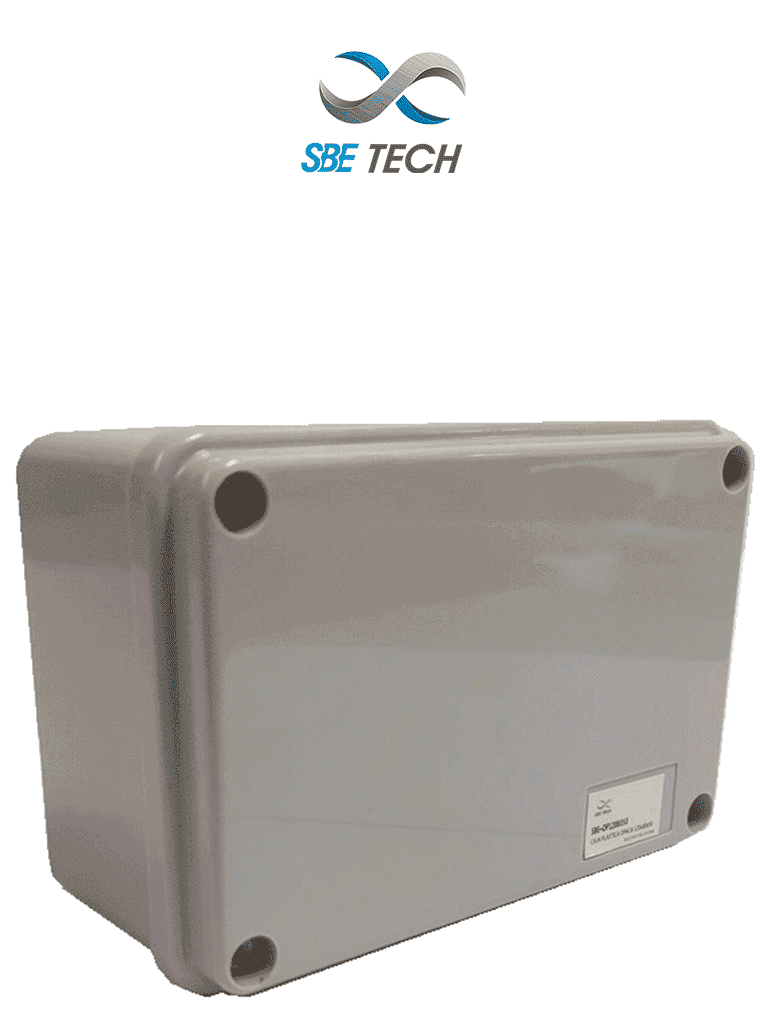 [SBE-OP1208050] SBE TECH OP1208050- Caja plástica con tapa opaca de 12x8x5 cm multiusos, IP66, fabricada en material autoextinguible y resistente a la abrasión