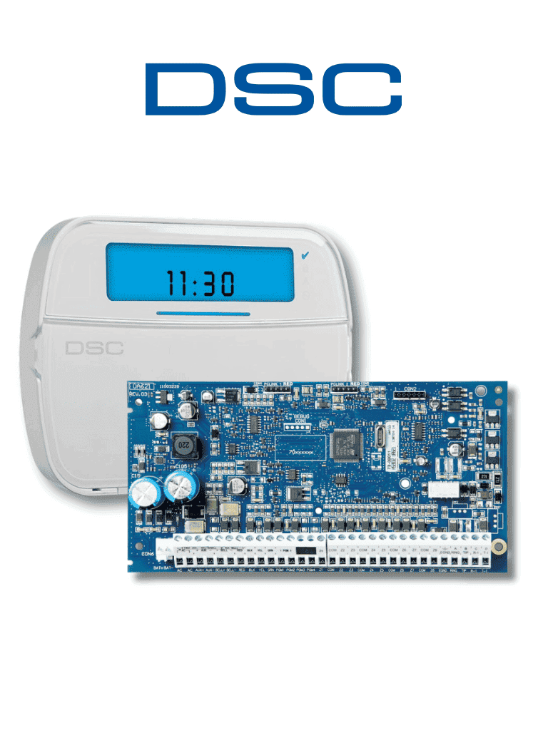 [HS2032CLC2SPA] DSC HS2032CLC2SPA -  Kit que contiene Panel de Alarma PowerSeries NEO HS2032  Y Teclado de Iconos PowerSeries NEO HS2ICN.