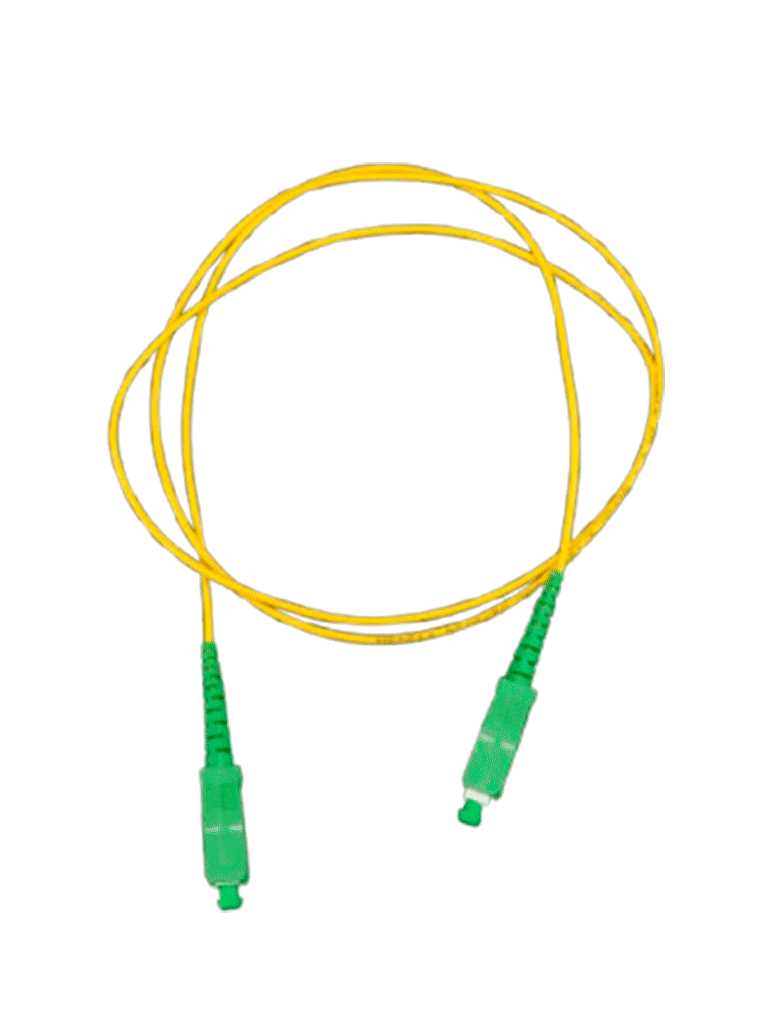 [LMN-FO-SCA-SCA-01] TCE  - LMN-FO-SCA-SCA-01 - Jumper SC-SC Monomodo / APC / Simplex 2 mm / 1 metro / Amarillo