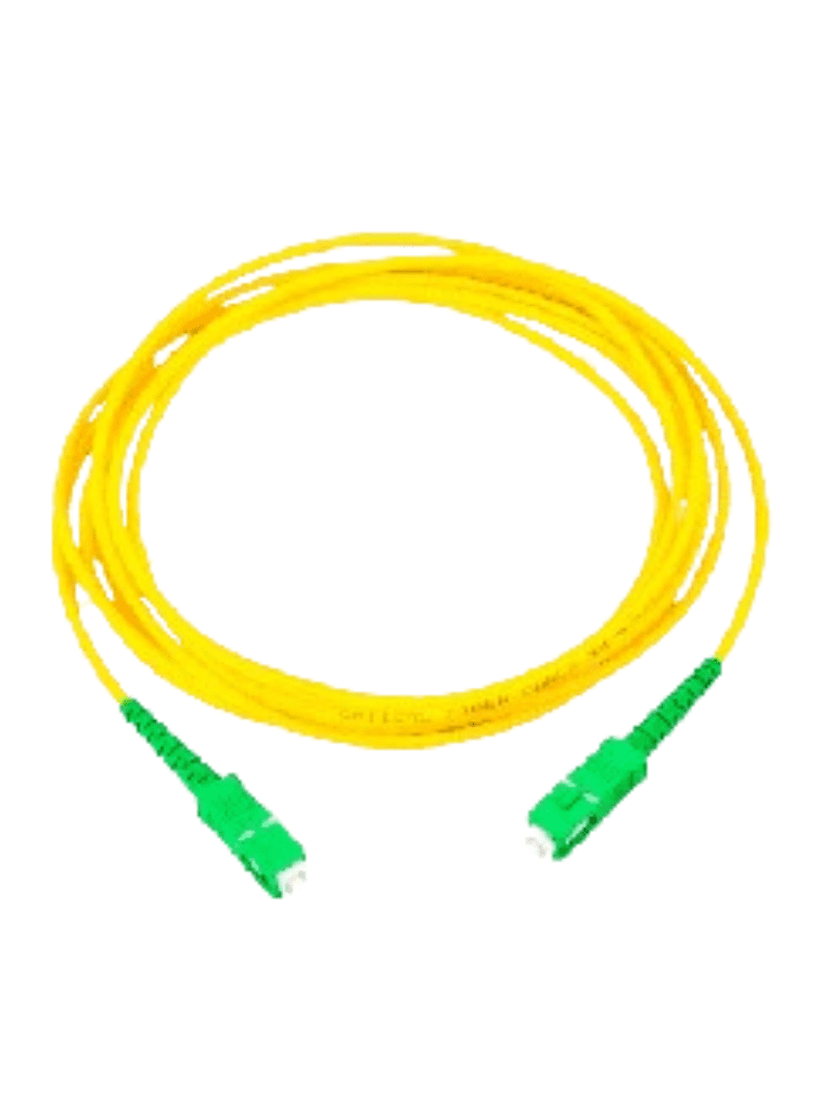 [LMN-FO-SCA-SCA-02] TCE  - LMN-FO-SCA-SCA-02 - Jumper SC-SC Monomodo / APC / Simplex 2 mm / 2 metros / Amarillo