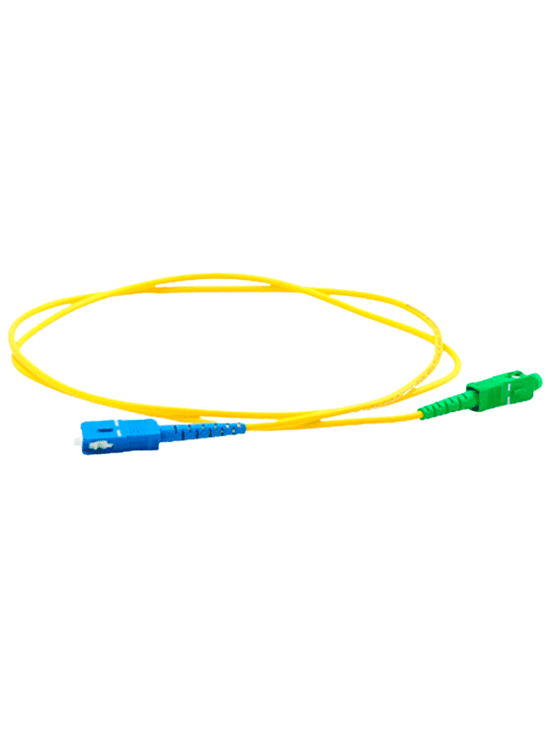 [LMN-FO-SCU-SCA-02] TCE  - LMN-FO-SCU-SCA-02 - Jumper SC UPC-SC APC Monomodo / Simplex 2 mm / 2 metros / Amarillo