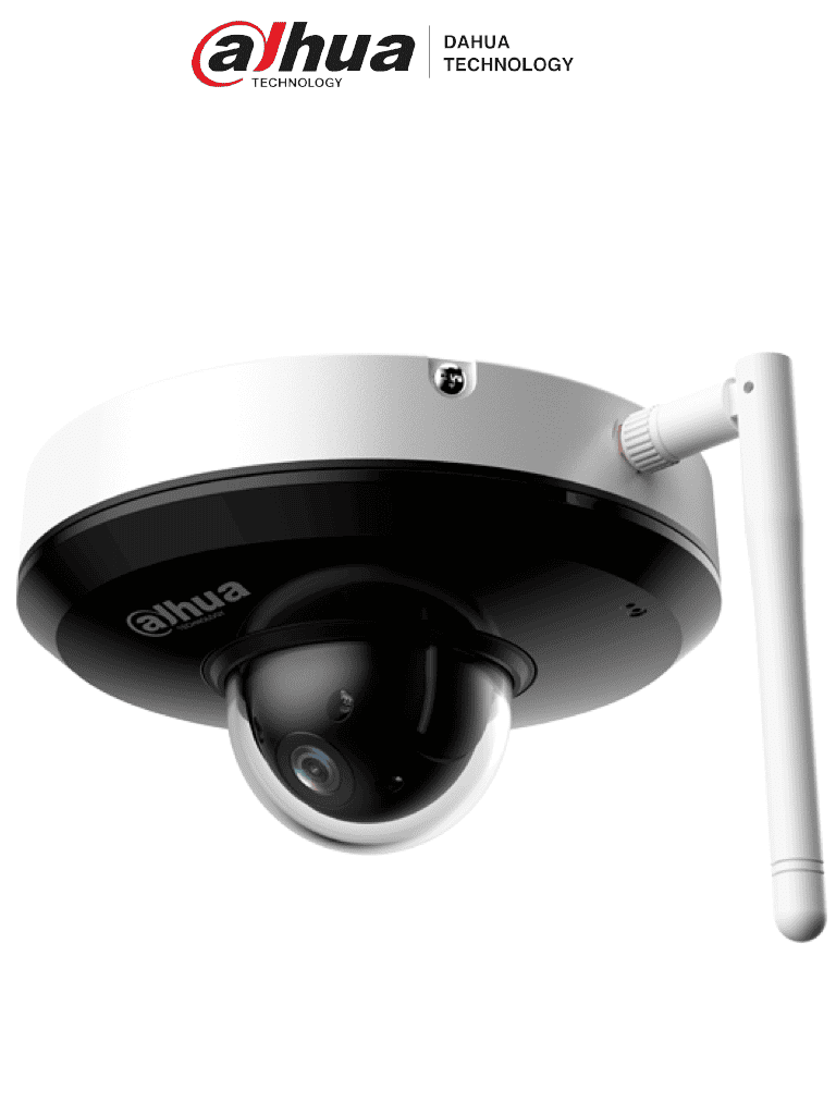 [DH-SD1A204DB-GNY-W] DAHUA SD1A204DB-GNY-W - Camara IP PTZ WiFi  De 2 Megapixeles/ Zoom Optico 4X/ Antivandalica/  Luz IR de 20 Metros/ Microfono Integrado/ Ranura para MicroSD/ Face Detection/ SMD 3.0/ Protección IP66/IK08/
