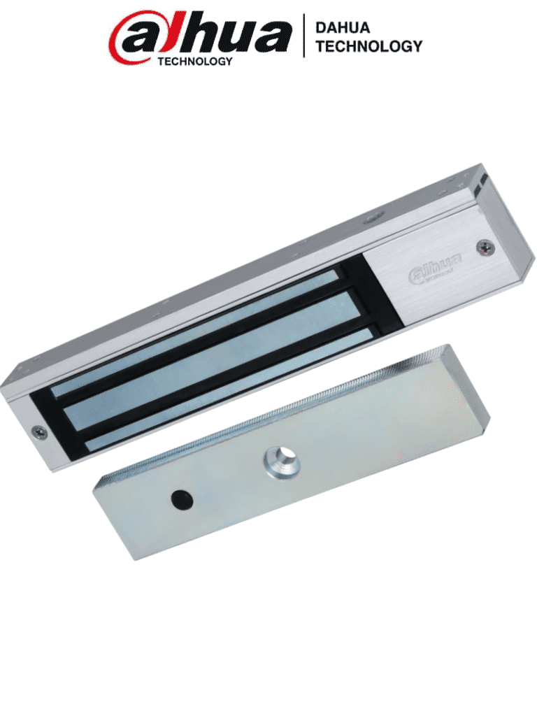 [DHI-ASF280A-V1] DAHUA ASF280A-V1 - Cerradura Magnética con Led con Fuerza de Sujeción 280 Kg/600 Lb, Voltaje 12V Compatible con Controles de Acceso
