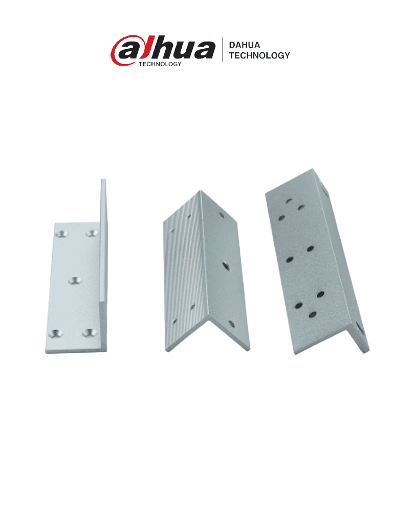 [DHI-ASF180ZL-V1] DAHUA ASF180ZL-V1 - Soporte En Z Para Cerraduras Electromagnéticas DHI-ASF180A-V1/ Aleación de Aluminio/