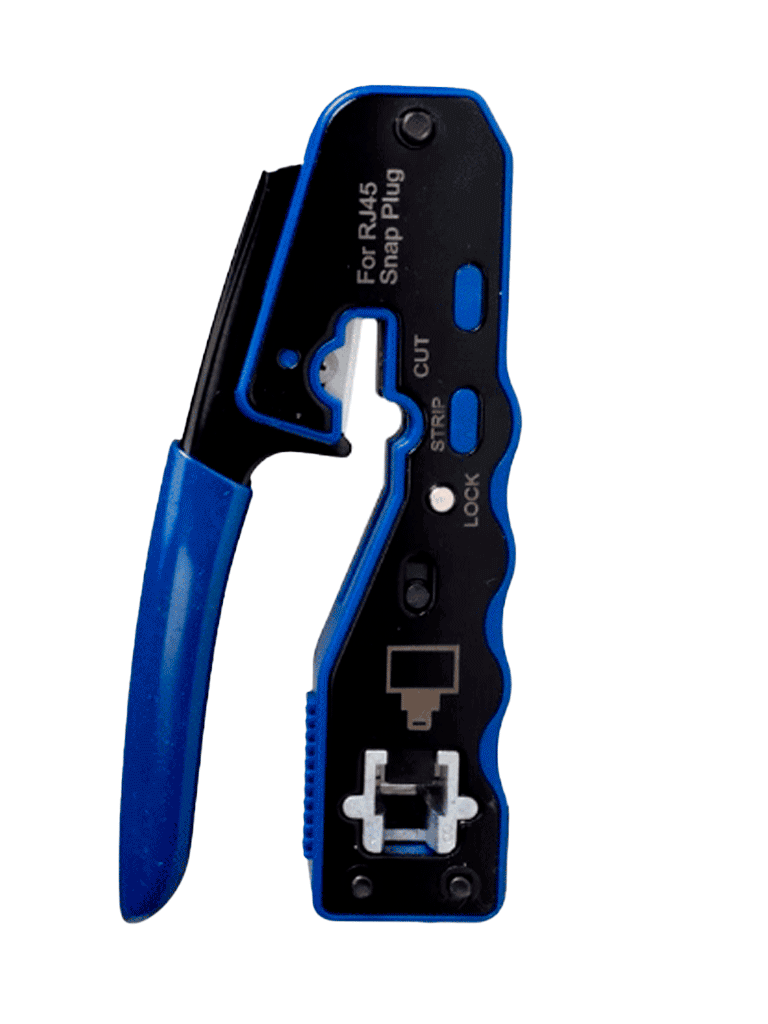 [LN-NET-EP670] TCE LN-NET-EP670 - Herramienta de Corte y Terminado para Plugs Pass Through RJ45, Acero al Carbón, Mango Ergonómico ABS + TPR.
