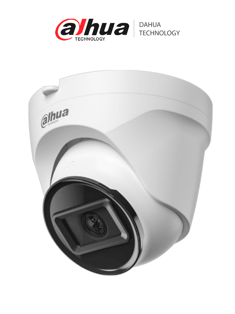 [DH-IPC-T1E40] DAHUA DH-IPC-T1E40 - Camara IP Domo de 4 Megapixeles/ Lente de 2.8 mm/ 93 Grados de Apertura/  H.265+/ WDR Real de 120 dB/ IR de 30 Metros/ IP67/ PoE/