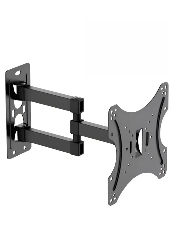 TCE LMEPS20EW - Soporte de Pared Articulado para Pantallas de 14 a 43" , Carga Máxima 18 Kg , VESA 200x200mm / 100x100mm / 75x75mm , Ajuste de Inclincación