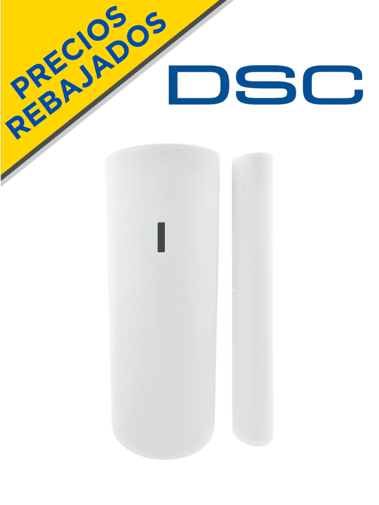 [PGP9945E] DSC PGP9945E - Contacto Magnético Inalámbrico de Puerta/Ventana Power G PLUS c/entrada Auxiliar Rango Extendido compatible con NEO, PRO Qolsys