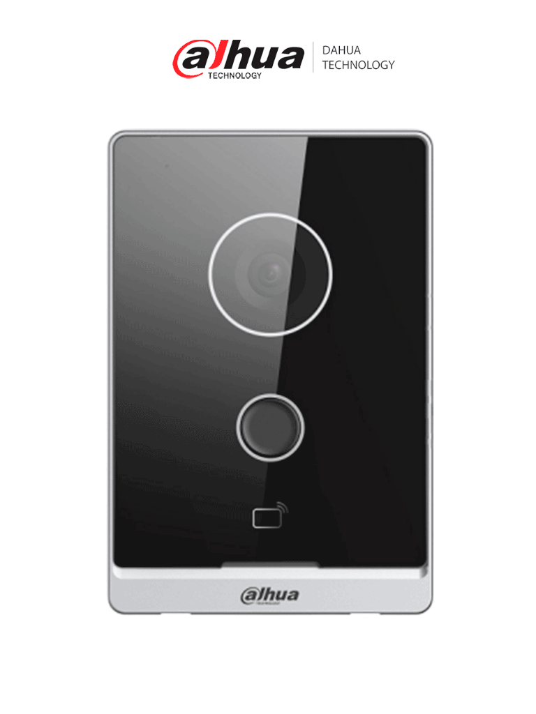 [DHI-VTO2211G-WP] DAHUA VTO2211G-WP-S2 - Frente de Calle WiFi para Videoportero IP ultradelgado y estético. Cámara de 2MP con ángulo de 125°. Permite apertura con tarjeta Mifare, app o monitor. Resistente IP65, con PoE y entradas/salidas de alarma. Ideal para seguridad.
