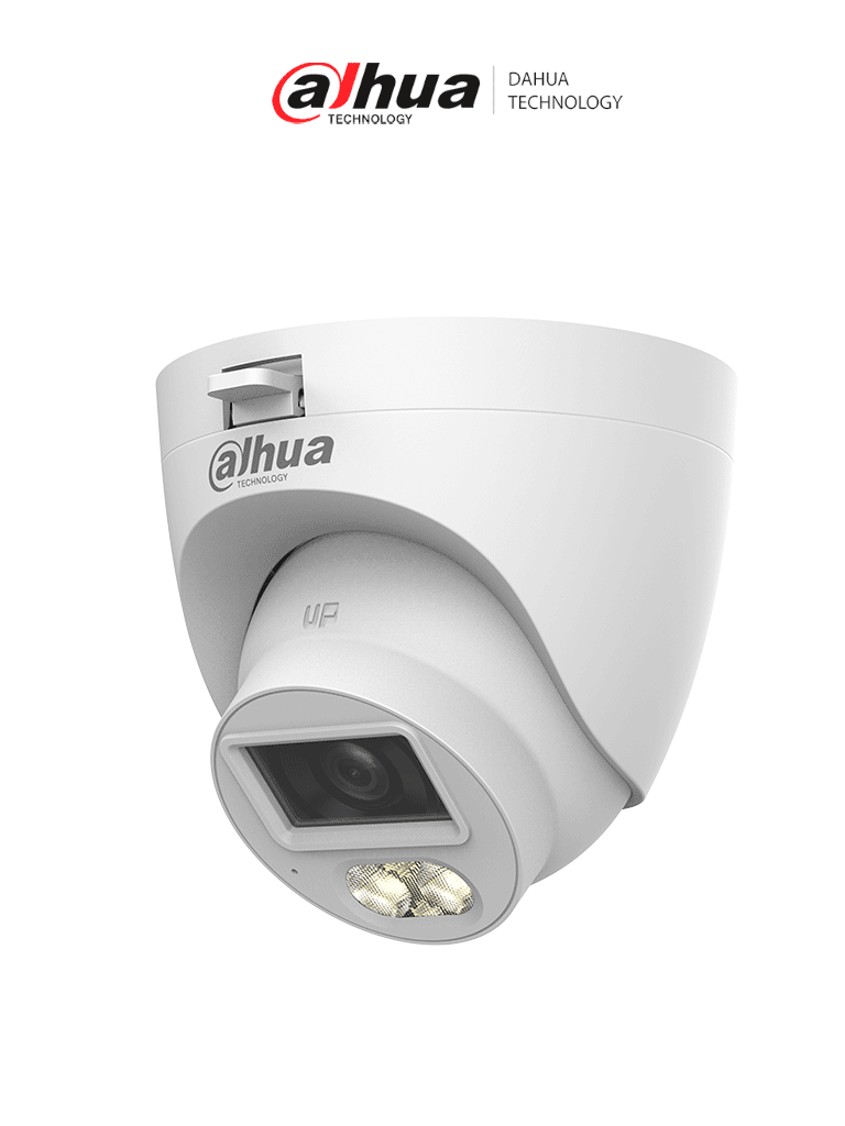 [DH-HAC-HDW1500CLQN-IL-A-S3-DIP] DAHUA DH-HAC-HDW1500CLQN-IL-A-S3-DIP -Camara Domo de 5 MP /Iluminación Dual Inteligente+FullColor/ Lente de 2.8 mm/ 106 Grados de Apertura/ 30 Metros de IR y Luz Visible/Micrófono Integrado/ IP67/ Soporta: CVI/CVBS/AHD/TVI/