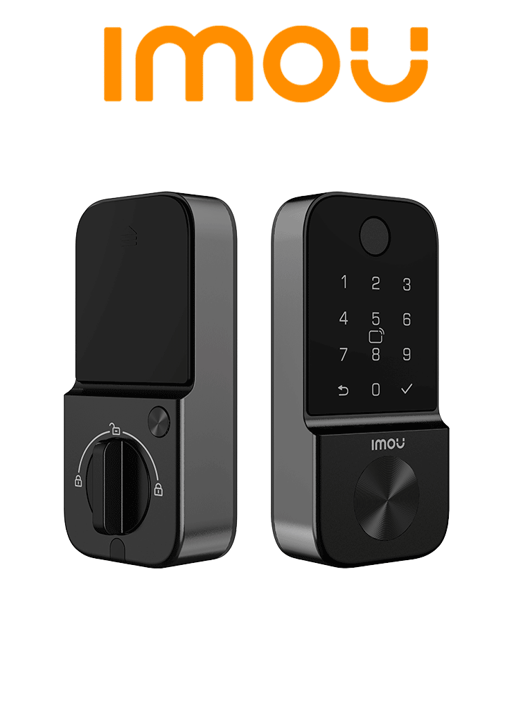 [CUBO1] ASL-Cubo1 Cerradura Inteligente Imou, Chapa Digital, Registro de 50 Huellas, Wifi, para Exterior, Tarjeta Mifare, Constraseña de Visitante.