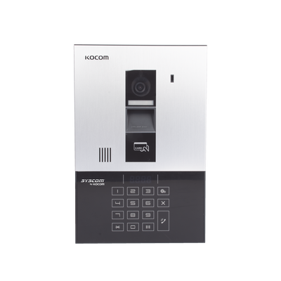 [KLP-C420R] Sistema Multiapartamento Touch, Hasta 450 Apartamentos, 300 Metros, Apertura con tarjeta