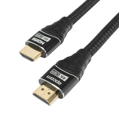 Cable HDMI de 5 Metros (16.40 Pies) | Alta Definición | Longitud | Versión 2.0 | Alta Velocidad 18Gbps | 4K@60Hz | Conectores Chapados en Oro | Tipo Redondo