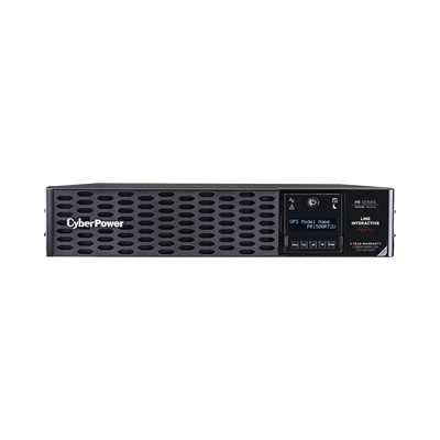 [PR1500RT2U] UPS de 1500 VA/1500 W, Topología Línea Interactiva, Entrada 120 Vca NEMA 5-15P, Onda Senoidal Pura, Torre o Rack 2 UR, Con 8 Tomas NEMA 5-15R