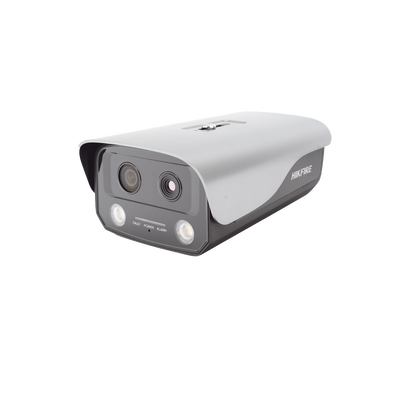 [HF-VT410] (HikFire) Cámara IP de Detección Térmica de Incendios / Detección de Llamas y Temperaturas Anormales / 4 Megapíxel (Lente Óptico) + 1 Megapíxel (Lente Térmico) / Compatible con Hik-Connect
