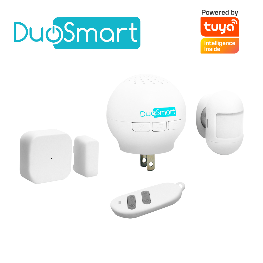 [AL112DUO02] KIT ALARMA INALAMBRICA DUOSMART C20 COMUNICACION DUAL WIFI 2.4 GHZ RF 433.92 INCLUYE 1 PANEL 1 PIR 1 MAGNETO 1 LLAVERO **COMPATIBLE CON SENSORES DUOSMART C**