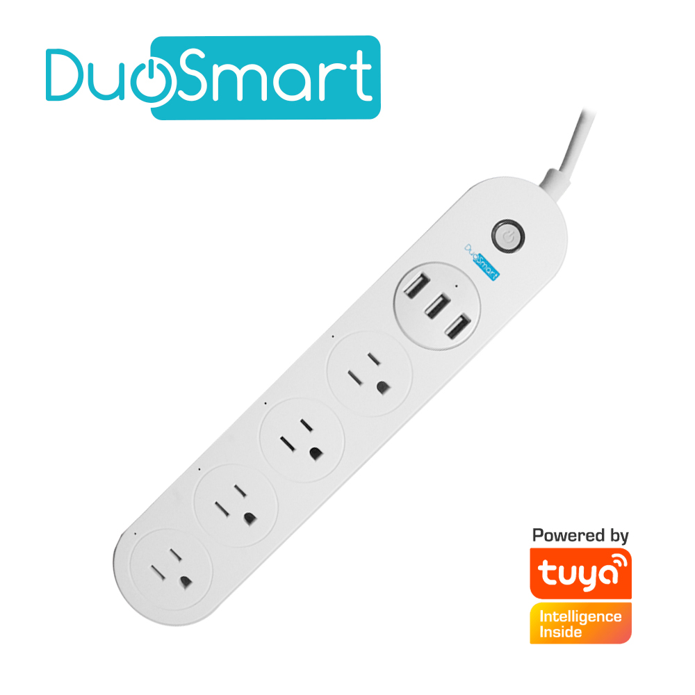 [AL310DUO02] BARRA MULTICONTACTO WIFI DUOSMART B50 CON CONTROL INDEPENDIENTE DE CONTACTOS Y USB COMPATIBLE CON APP DUOSMART