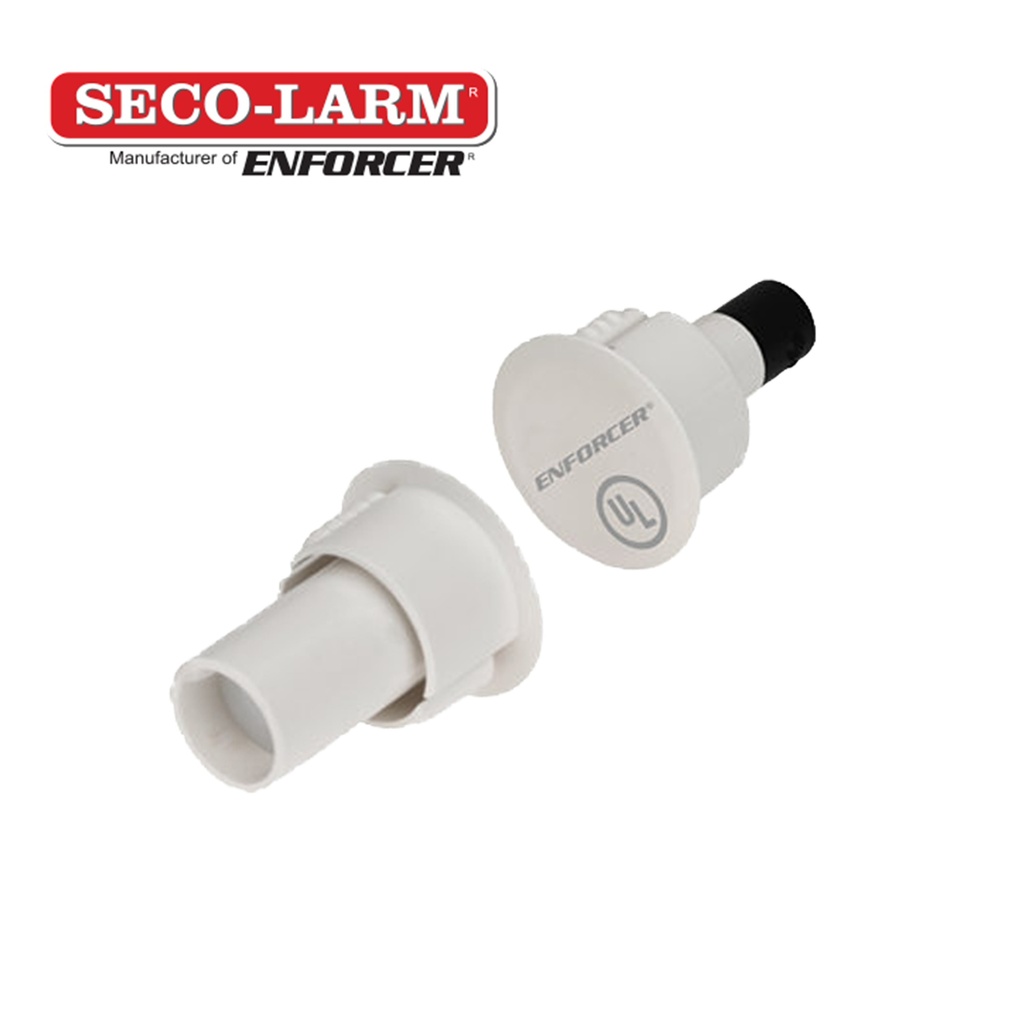 [AM121SEC09] CONTACTO MAGNETICO DE MONTAJE EMPOTRADO SECO-LARM SM-4104-TQ/W BLANCO / SEPARACION DE 1 PULGADA 25 MM / TERMINALES DE CONEXION RAPIDA PARA PUERTAS DE ACERO DE 3/4 DE PULGADA / NORMALMENTE CERRADO / CERTIFICACION UL