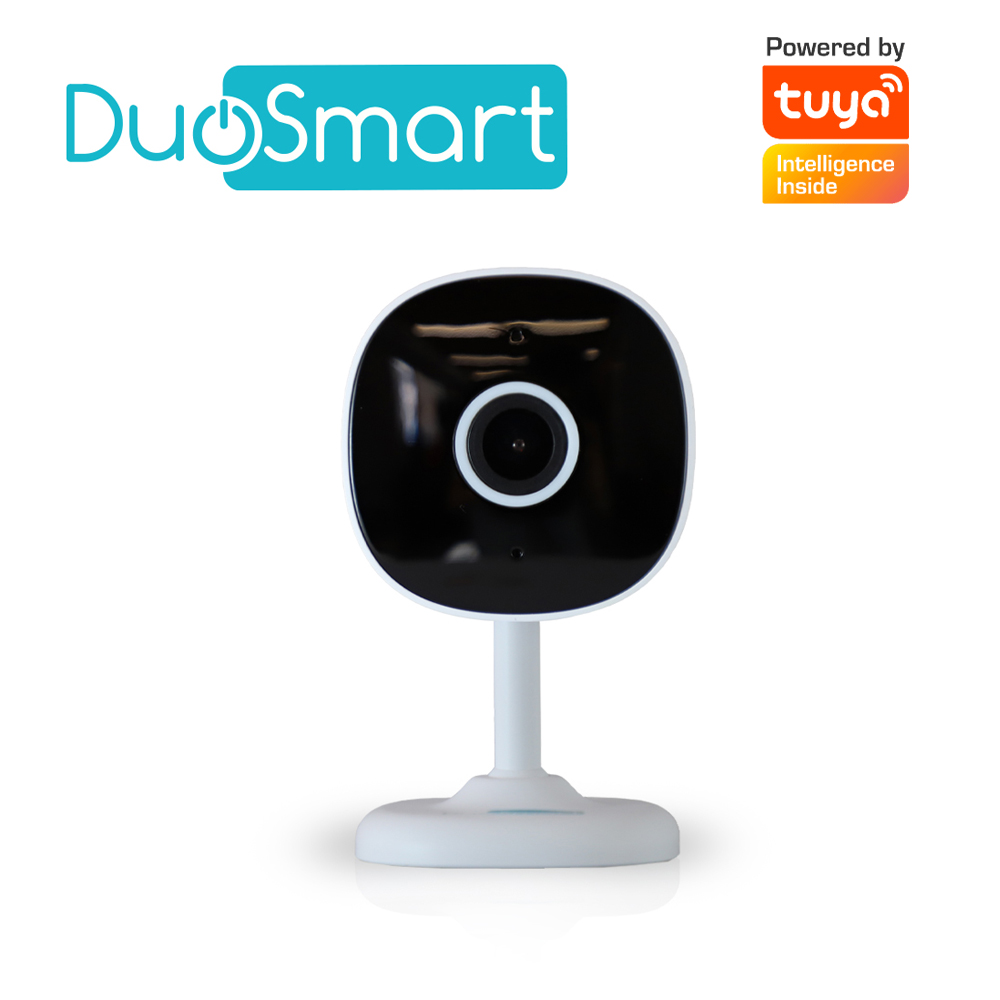 [AN500DUO08] CAMARA INTELIGENTE DUOSMART E11 WIFI 2.4 GHZ PARA INTERIOR DE FACIL COLOCACION CON AUDIO BIDIRECCIONAL FULL HD 3MP COMPATIBLE CON APP DUOSMART SOPORTA MEMORIA MICROSD DE HASTA 128 GB (NO INCLUIDA)