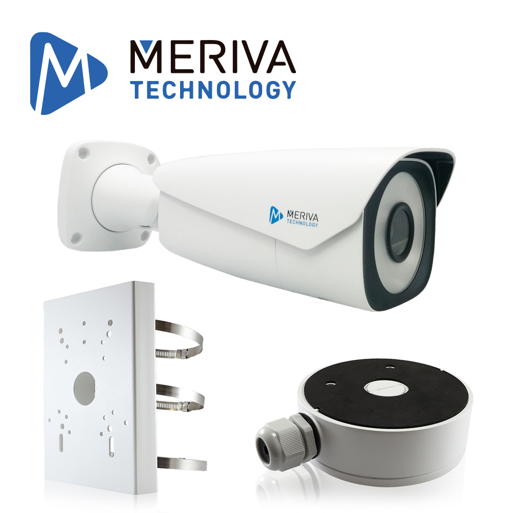 [MAFR-22MPKIT] KIT RECONOCIMIENTO FACIAL CON BASE MERIVA TECHNOLOGY MAFR-22MPKIT / INCLUYE 1 CAMARA BULLET IP 2MP LENTE MOTORIZADO 7-22MM MAFR-200 + 1 CAJA DE CONEXIONES MVA-JB0302 + 1 SOPORTE DE POSTE MVA-JB0501