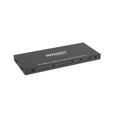 [EPC-MXB42A] Matricial HDMI | 4x2 | 4K2K@60Hz | HDR | YCbCr 4:4:4 | EDID Auto | Extractor de Audio | Salida de audio análoga y digitalizados | HDCP 2.2 | 18 Gbps