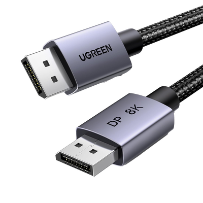 [25906] Cable DisplayPort 1.4 | 3 Metros (9.84 Pies) | Resolución 8K@60Hz | Blindaje Interno Múltiple | 3D/HDR+/HDCP | 32.4 Gbps | FreeSync G-Sync | Certificado VESA | Núcleo de Cobre Estañado | Malla de Nylon | Carcasa de Aluminio