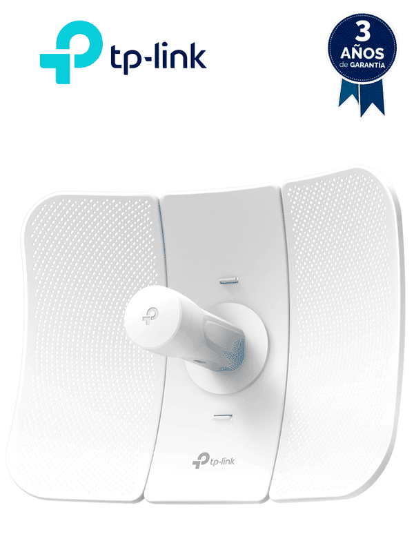 [CPE610] TP-LINK CPE610 - CPE para exteriores de 5 GHz con 300 Mbps, 23 dBi y hasta 300 Mbps en 5 GHz. Antena MIMO direccional 2×2 de alta ganancia con Tecnología  Pharos MAXtream TDMA, Pharos Control para adminsitración centralizada.