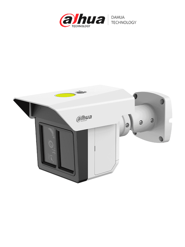 [DH-IPC-MFW5241T2-E3-ASE] DAHUA DH-IPC-MFW5241T2-E3-ASE - Cámara de seguridad de triple lente de 2MP WizMind, ideal para protección perimetral de largo alcance. Ofrece detección de humanos y vehículos a 100m, visión IR de 100m, tecnología ePoE, y resistencia IP67/IK10.