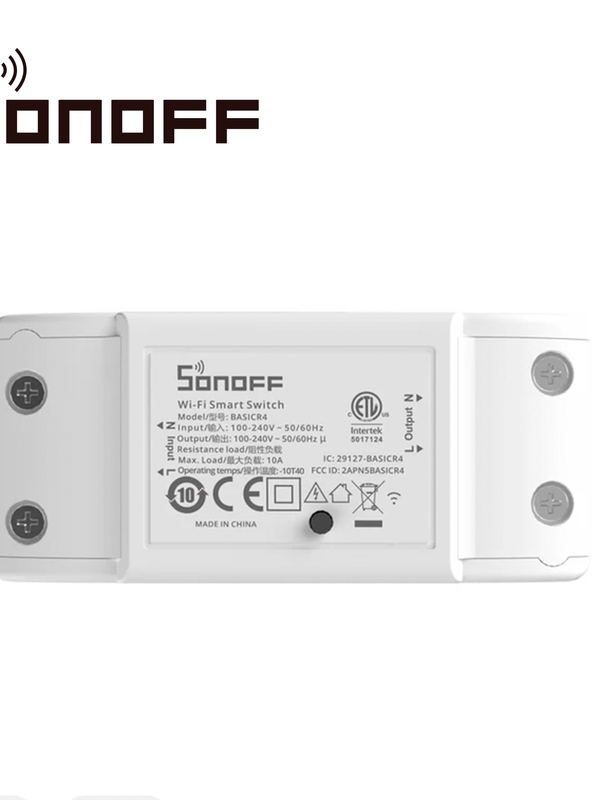 [BASICR4] Interruptor On/off Sonoff Basicr4 / Smart Inalambrico / Wifi Para Solucion De Smart Home / Con Temporizador Para Ios Y Android Compatible Con Alexa/google Home/nest/ifttt 1ch Wifi 2.4ghz Hasta 10amp