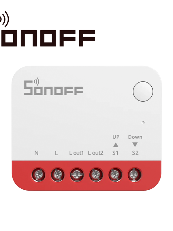 [AW100SON19] MINI INTERRUPTOR ON/OFF  ZIGBEE PARA PERSIANAS SONOFF MINI-ZBRBS  COMPATIBLE CON  HUB ZIGBEE / CARGA DE 1 AMP MAXIMO