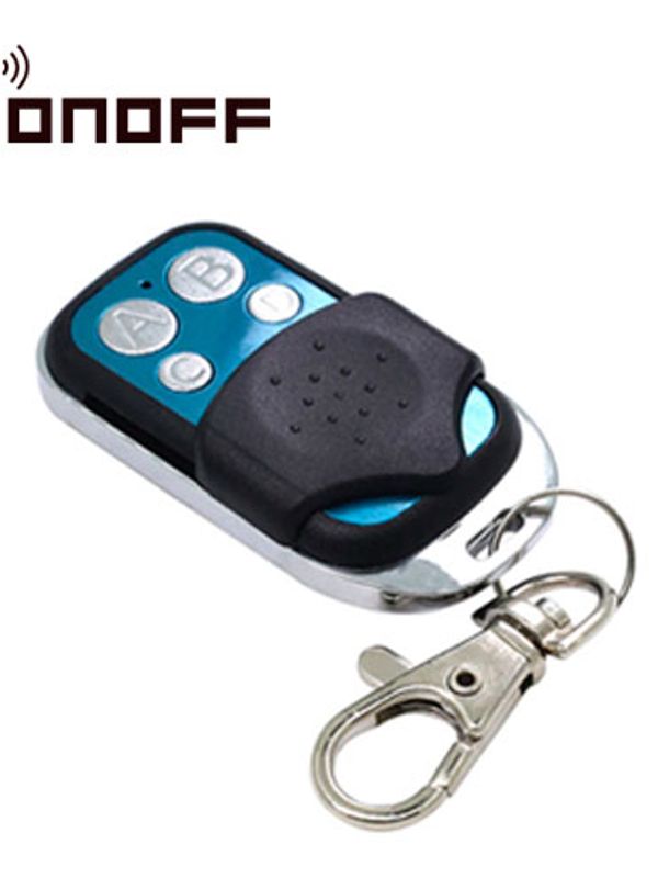 [AW101SON01] CONTROL REMOTO RF SONOFF REMOTE 433 4 BOTONES TAPA DESLIZABLE BATERIA 27A FRECUENCIA 433.92 MHZ CODIGO FIJO