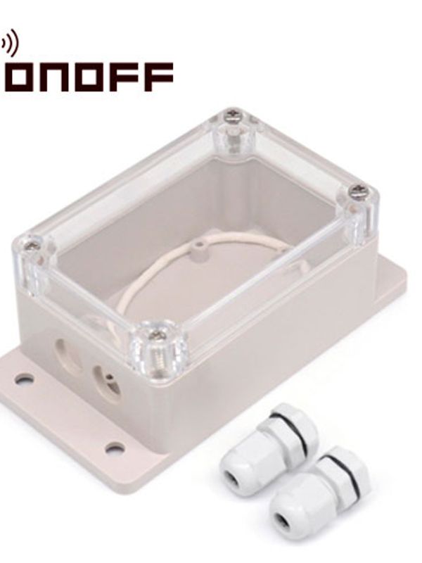 [AW102SON01] CARCAZA IP66 IMPERMEABLE COMPATIBLE CON EQUIPOS SONOFF BASIC, SONOFF RF Y B10 DUOSMART