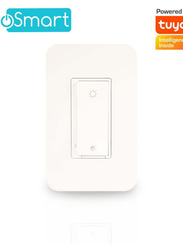 Switch Apagador Con Regulador De Intensidad Wifi 2.4 Ghz Dimmer Duosmart A50 Compatible Con Alexa Y Google Home Con Temporizadores Compatible Con Escenas De Automatizacion En Conjunto Con Otros Dispositivos