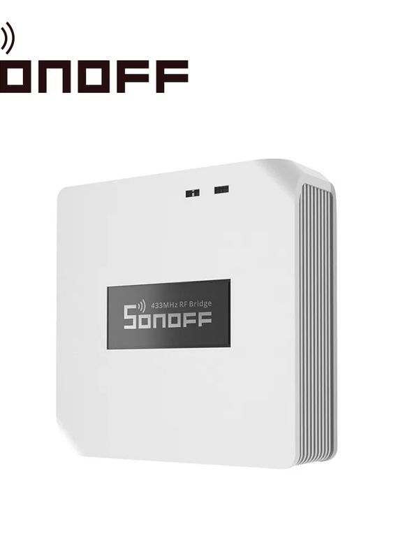 [AW600SON03] COMUNICADOR RF SONOFF RF BRIDGER2 INALAMBRICO WIFI COMPATIBLE CON ALEXA/GOOGLE HOME/NEST/IFTTT WIFI 2.4GHZ COMPATIBLE CON HASTA 64 DISPOSITIVOS RF 433 MHZ