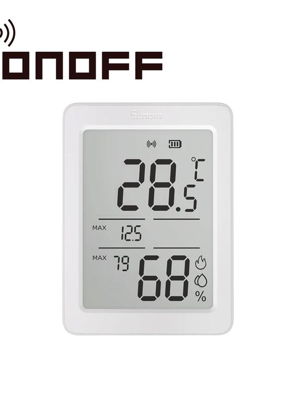 [SNZB-02DR2] Sensor De Temperatura Y Humedad  Sonoff Snzb-02dr2 / Zigbee 3.0/ Pantalla De 3.6 Pulgadas