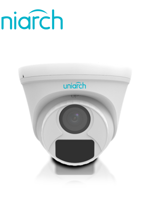 [C4111UNI10] CAMARA ANALOGA TURRET UNIARCH UAC-T112-F28-X-H / 2MP / LENTE-FIJO 2.8MM / DWDR / IR-CUT-FILTER / TVI/AHD/CVI/CVBS / MENU-OSD / ADMITE / GIRO180GRADOS(HORIZONTAL+VERTICAL) / PLASTICA / IP67 / 3-AXIS / 12VCD