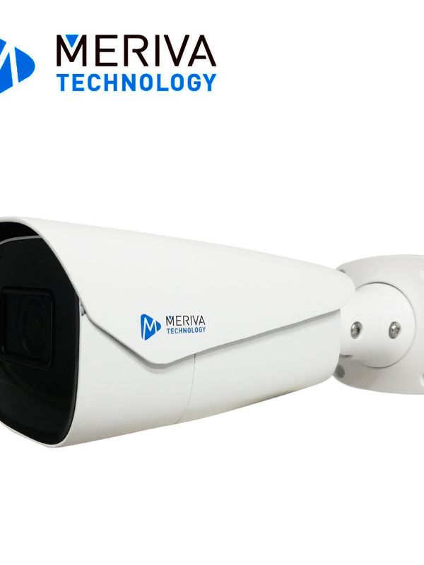 [C4112MER09] CAMARA HD BULLET MERIVA TECHNOLOGY MSC-8214Z / 8MP - 4K / AHD/TVI/CVI / LENTE MOTORIZADO 2.8 - 12MM / 50 - 70M IR / IP67 / METALICA / 12 VCD / COC