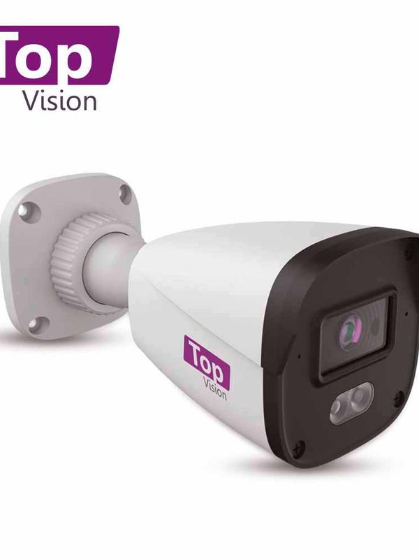 [C4112TOP05] CAMARA HD BULLET TOPVISION TBDL200A / 2MP / AHD/TVI/CVI/SD / 2.8MM /30M IR - 20M LUZ CALIDA LUZ DUAL / MICROFONO INTEGRADO / IP67 / COC / CARCASA METAL - PLASTICA / 12VCD / IMAGEN A COLOR 24X7 AUDIO POR COAXIAL O UTP
