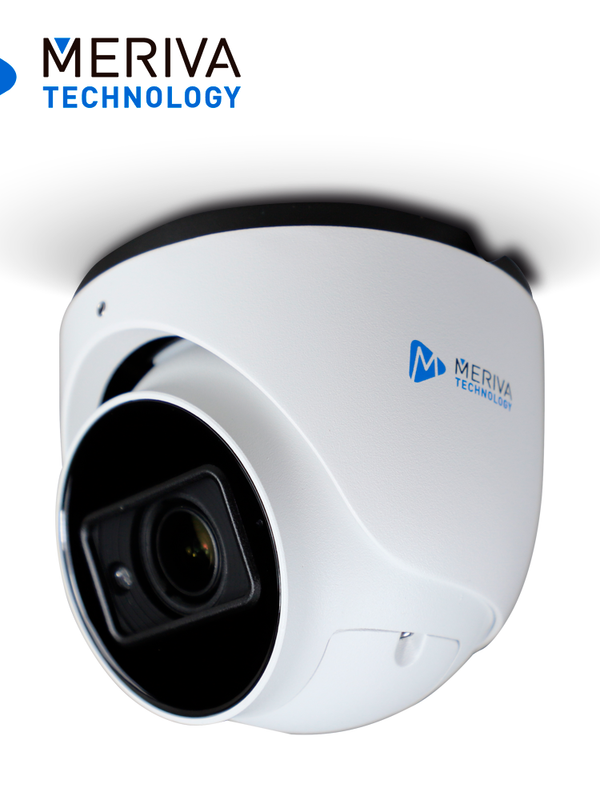 [C4122MER05] CAMARA HD TURRET MERIVA TECHNOLOGY MSC-3214 / 2MP / AHD/TVI/CVI/SD / LENTE VARIFOCAL 2.8 - 12MM / 30 - 50M IR / IP67 / METALICA / 12 VCD / COC