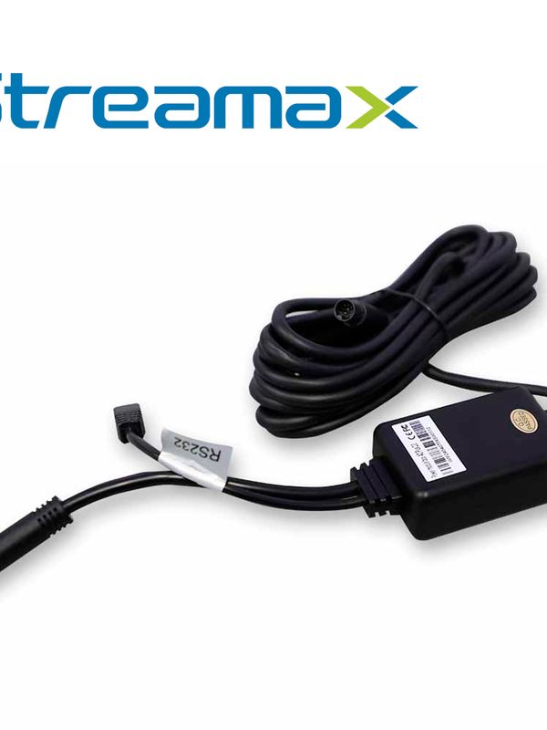 [CB01AMER21] CABLE DE ALIMENTACION Y COMUNICACION PARA DASHCAM STREAMAX POWER BOX / CONECTOR 10 PINES / TERMINAL 232 / COMPATIBLE 2.0 - V1.1 Y C6 LITE 2.0