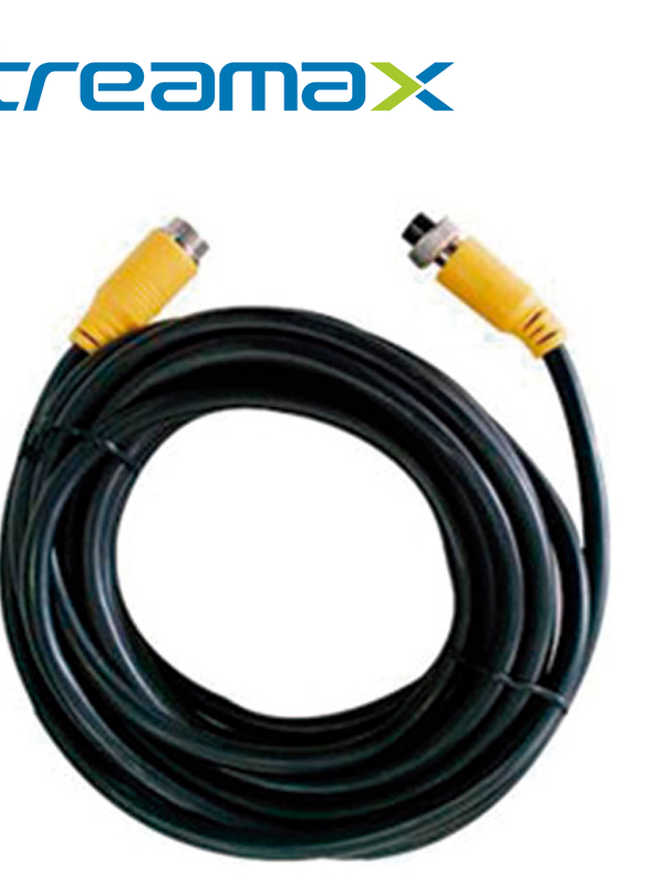 Cable Din De Aviacion Streamax Mcbl190 / 4 Pines / 19 Metros / Compatible Con Camaras Ahd