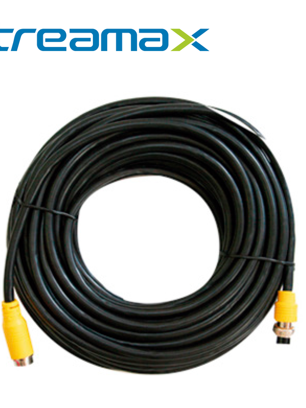 [MCBIP110] Cable Din De Aviacion Streamax Mcbip110 / 6 Pines / 11 Metros / Compatible Con Camaras Ip