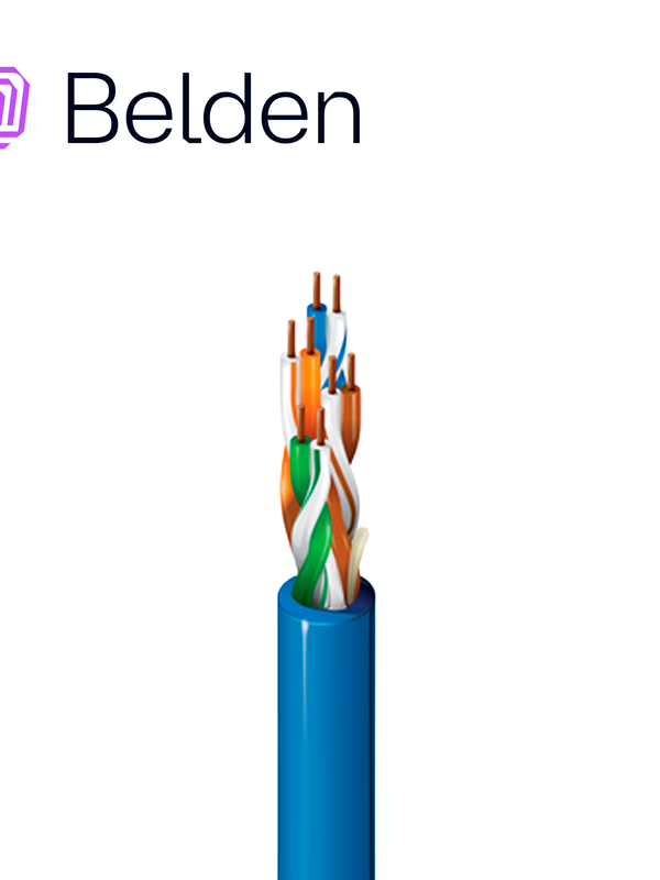 Cable Utp Remote Ip Ripru 0065001 / Interior / Azul / 4 Pares / 22 Awg / Forro Pvc / Cmr / Certificable / Bobina / 5000 Pies 1524 Metros