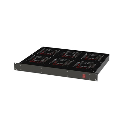 [EI-RAR-12V6] Ventilador para Rack 19 con 6 Abanicos. Entrada: 110 Vca
