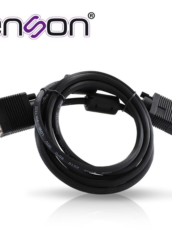 Cable De Video Vga Enson Ens-vgacb2 1.8mt Macho-macho Recomendado Para Sistemas De Video Vigilancia