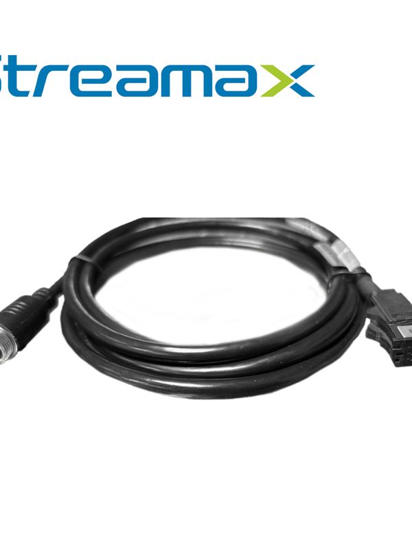 Cable Convertidor Din De Aviacion Streamax M6pin Dj-transfer / 6 Pines / 0.18 Metros / Compatible Con Camaras Ip Y Mdvr Ma16max